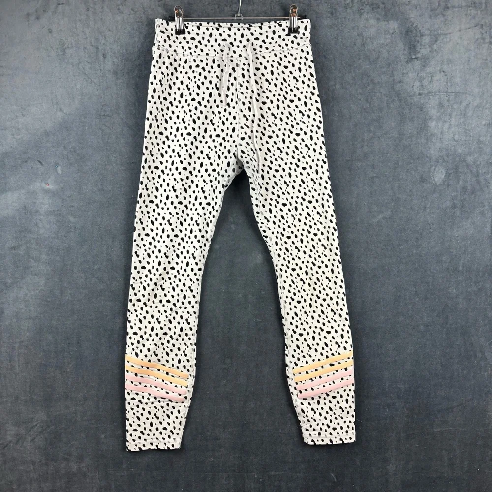 White Fox Boutique Dalmatian Print Leggings - Picture 3 of 11